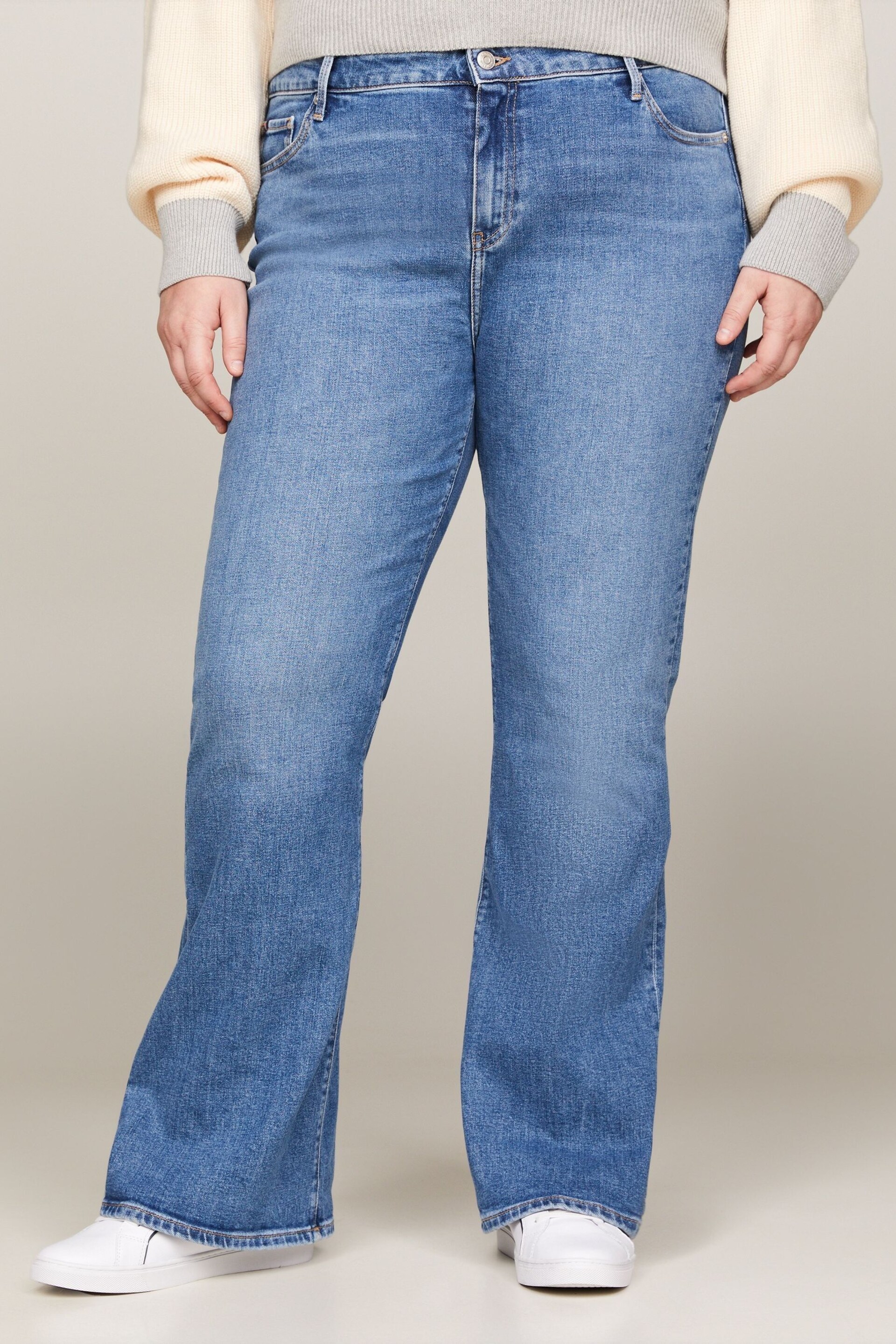 Tommy Hilfiger Blue Curve Bootcut Mel Jeans - Image 1 of 4