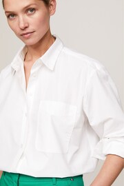 Tommy Hilfiger Cotton Easy Fit White Shirt - Image 5 of 9