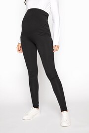 Long Tall Sally Black Maternity Leggings - Image 1 of 4