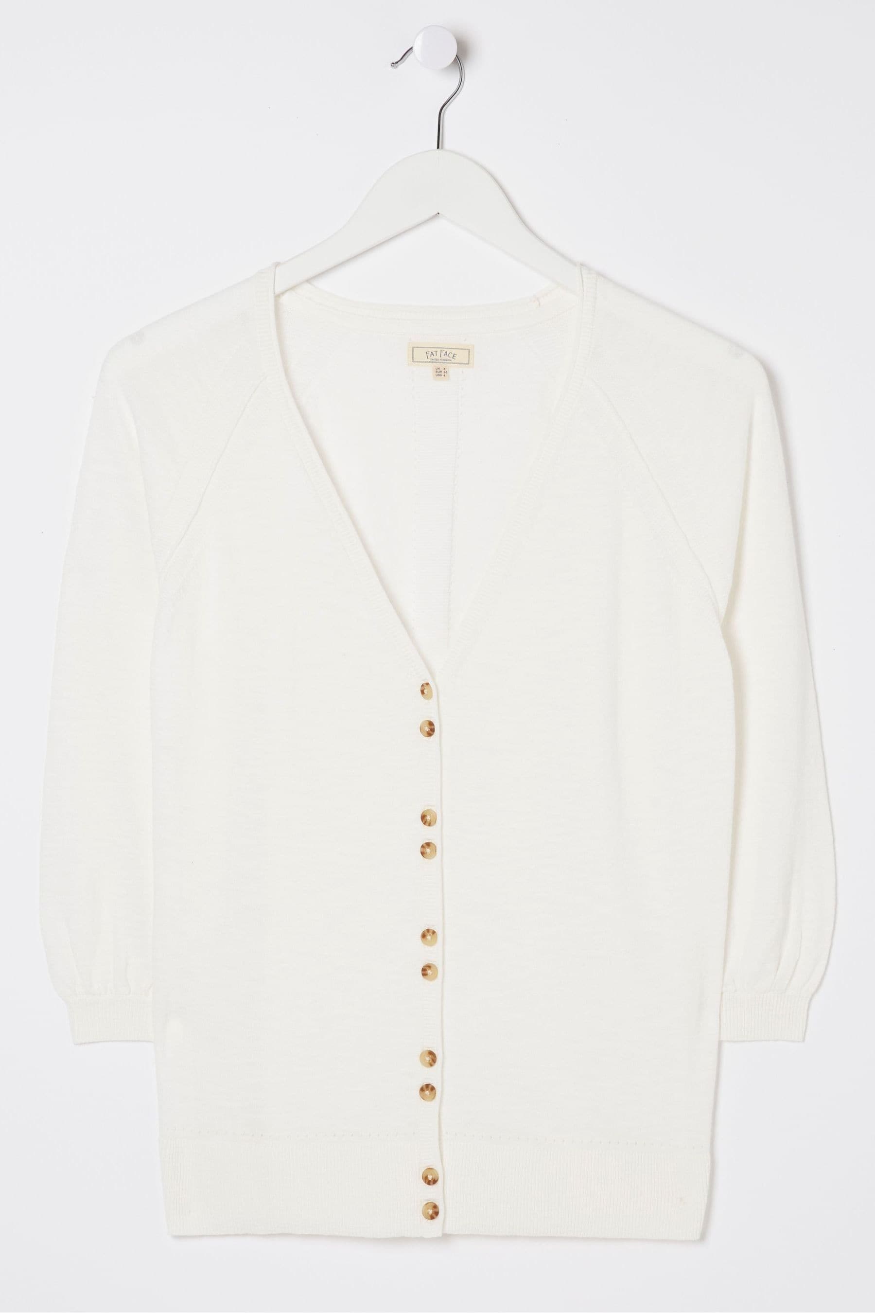 Fat face organic rose cardigan outlet