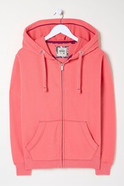 FatFace Pink Amy Zip Through Hoodie - Image 5 of 5
