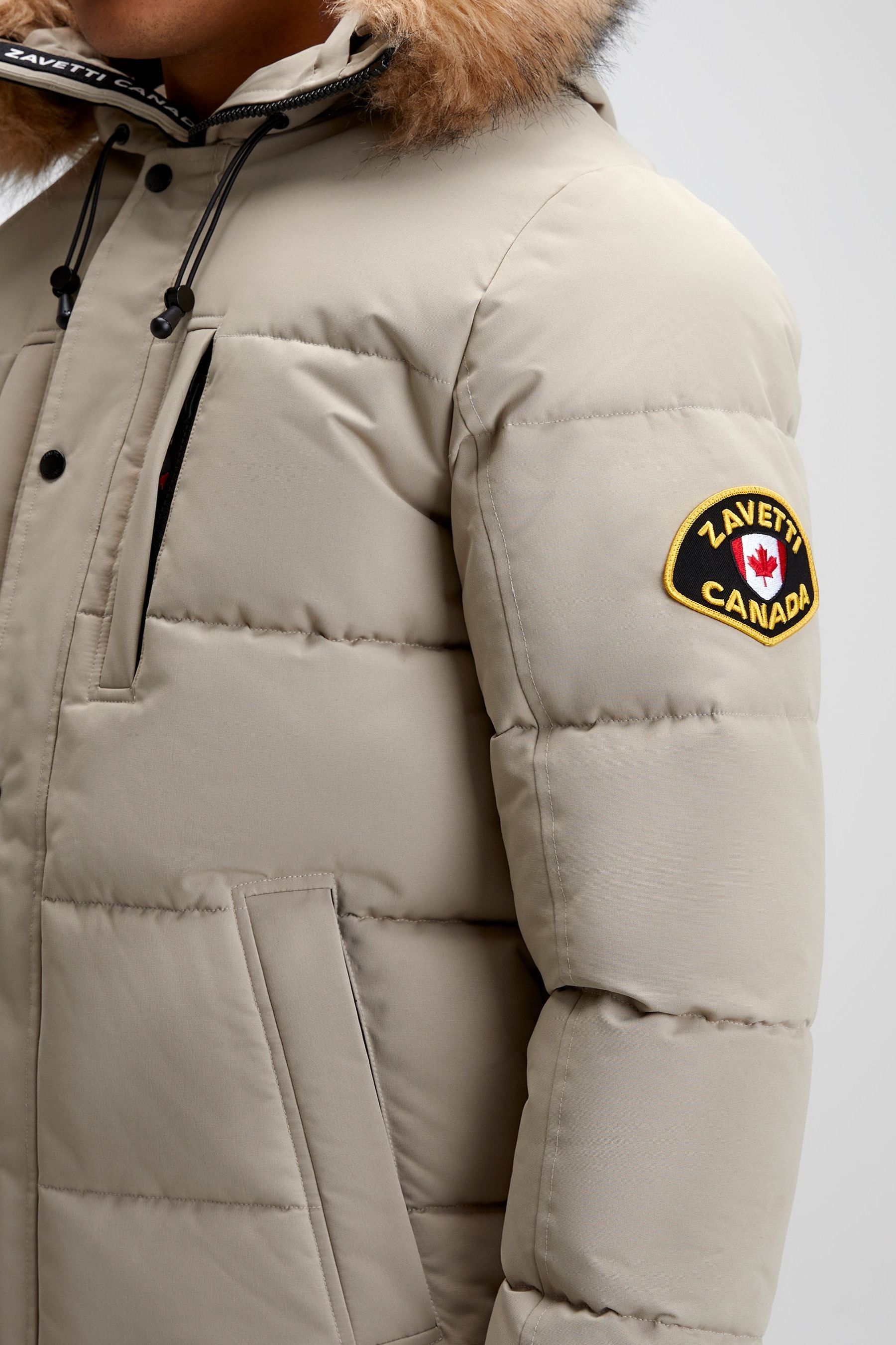 Buy Zavetti Canada Mens Oshawa 2.0 Puffer Parka Jacket from Next Luxembourg