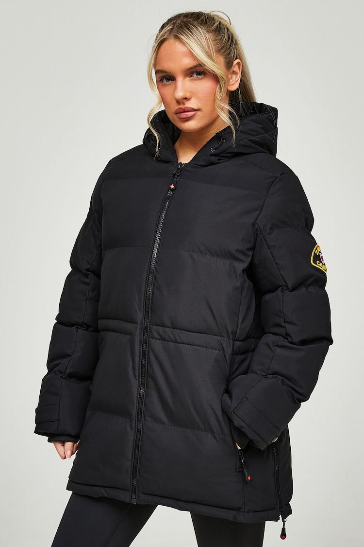 Zavetti Canada Remila Puffer Jet Black Jacket - Image 1 of 6