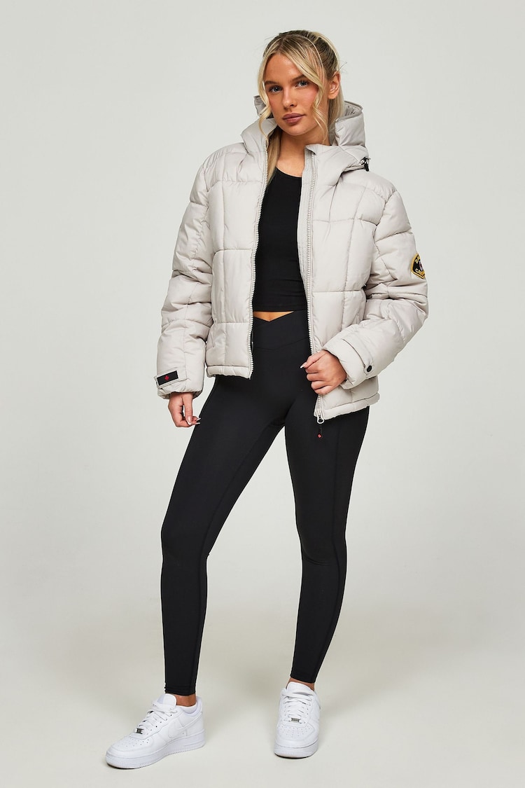 Zavetti Canada Guilia Cropped Puffer Jacket - Image 2 of 7