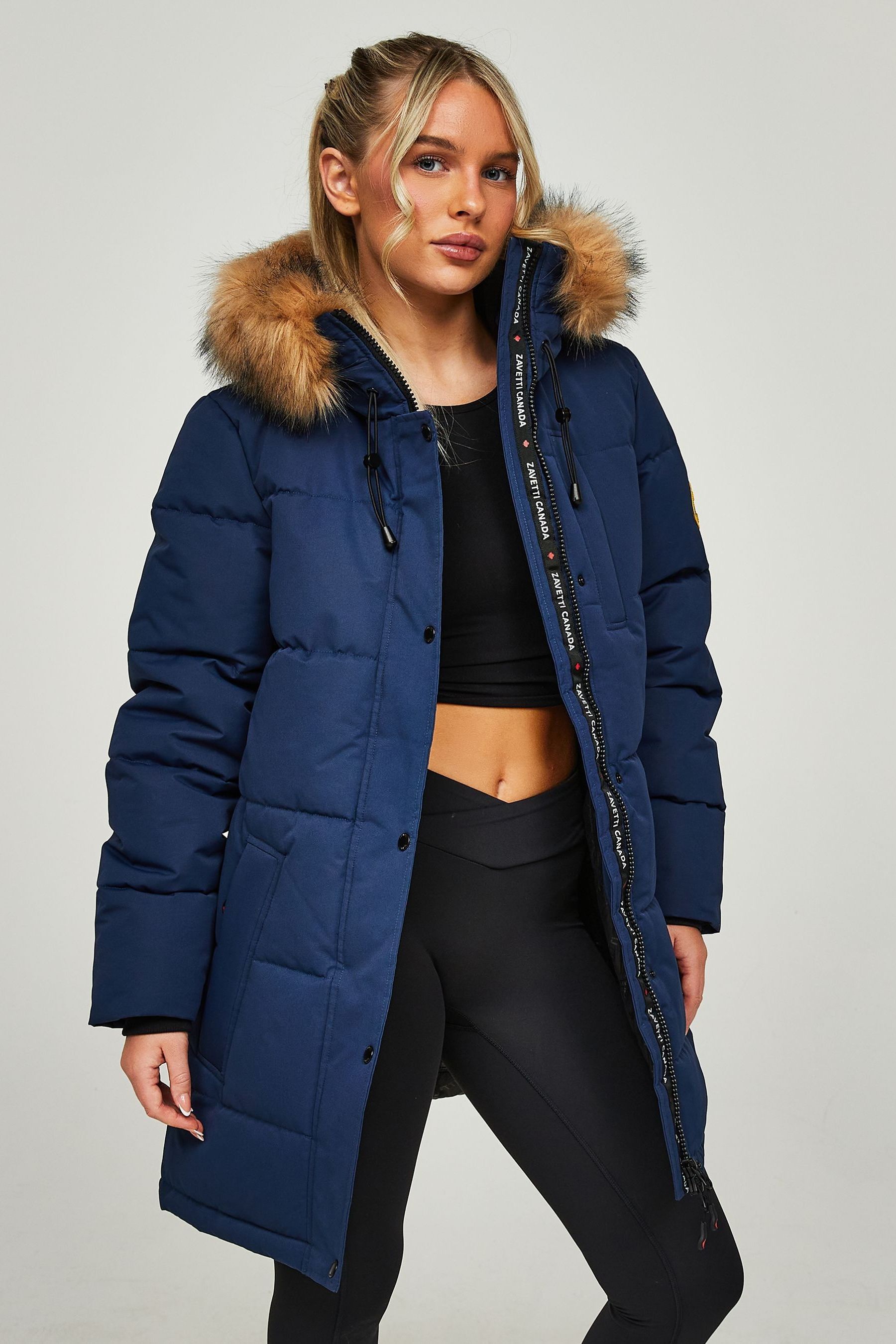 Buy Zavetti Canada Womens Goshawa Puffer Parka Jacket from the Next UK online shop