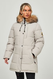 Zavetti Canada Womens Goshawa Puffer Parka Jacket - Image 1 of 8