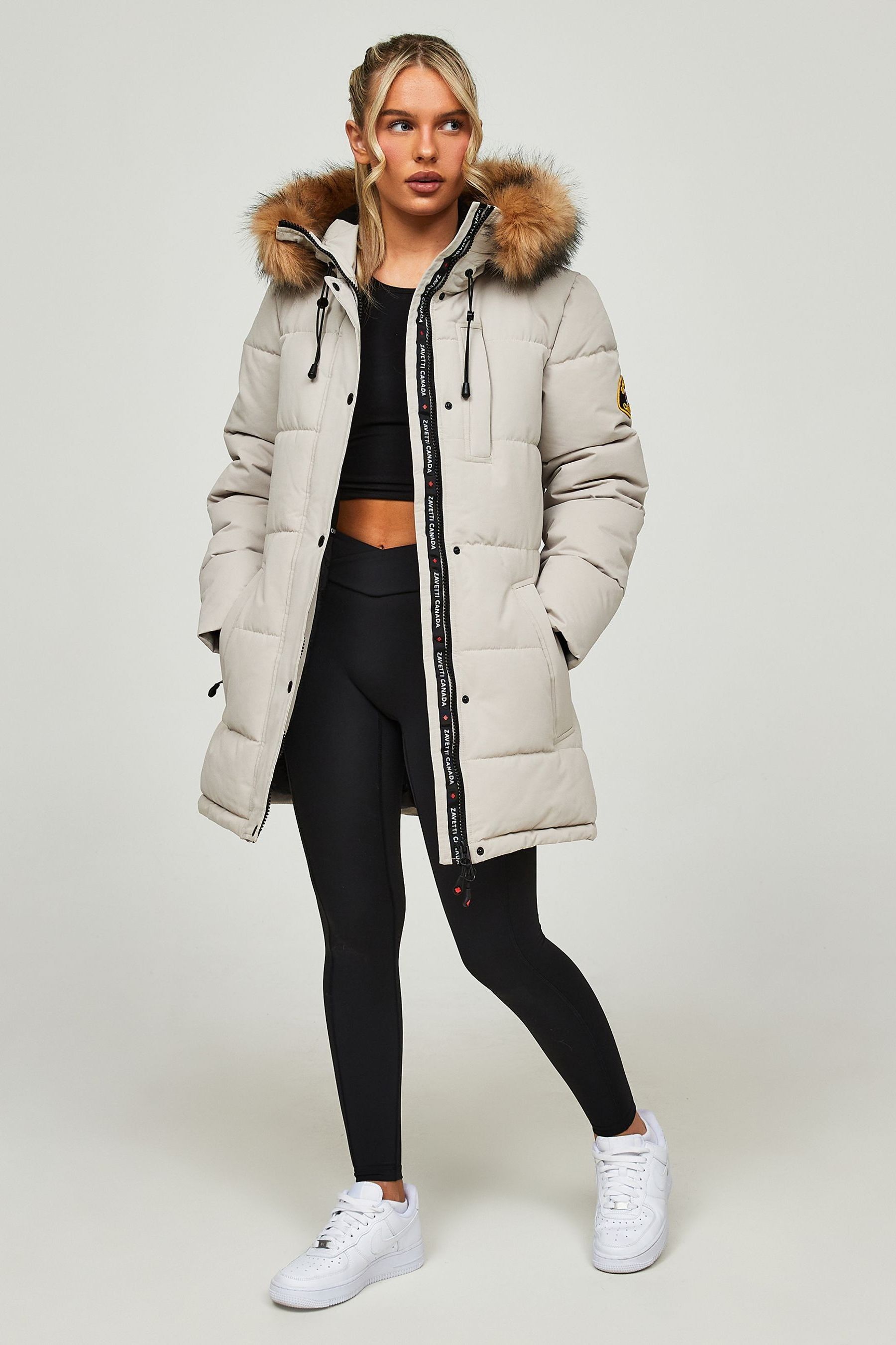 Puffer parka jacket womens online