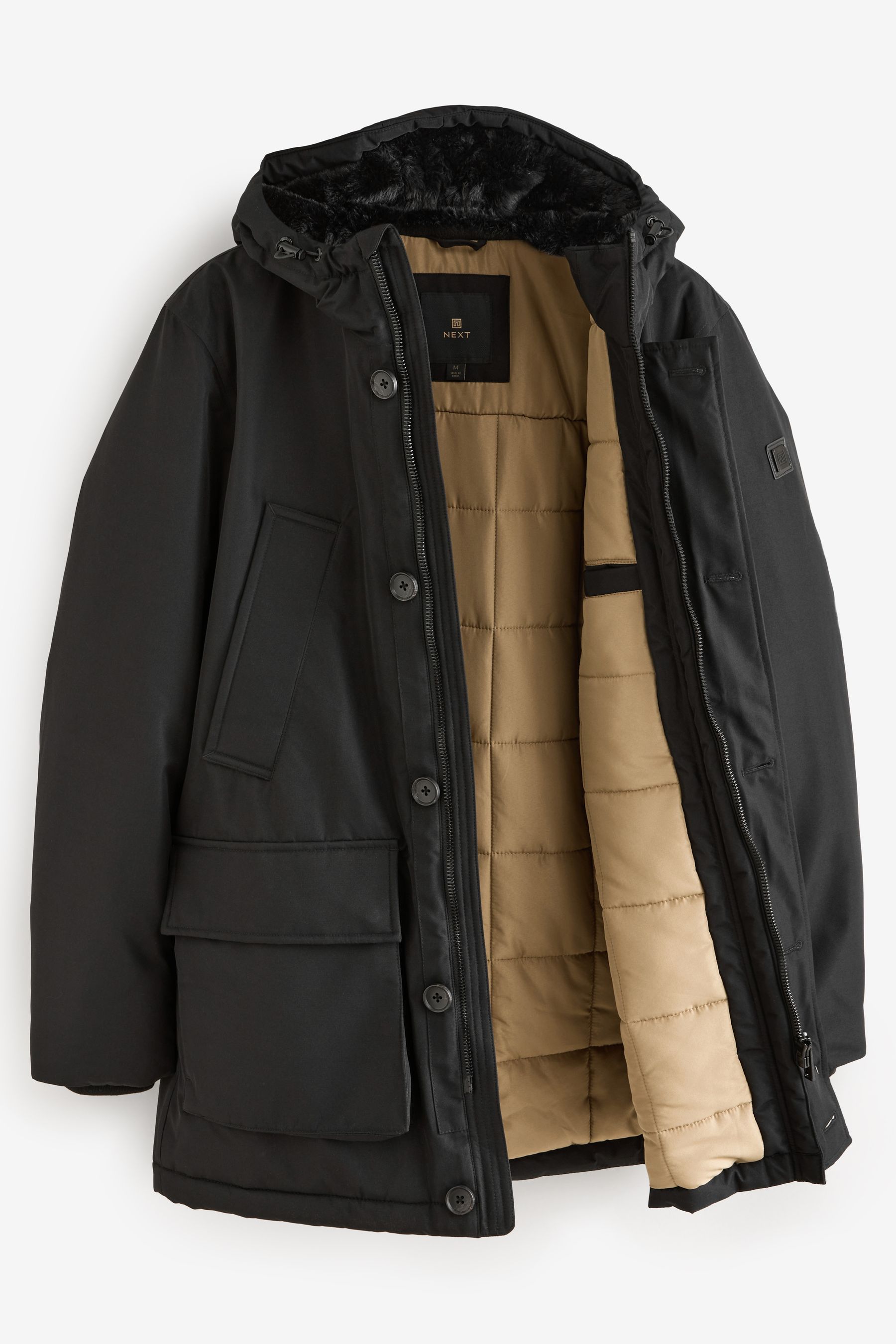 Water resistant parka mens clearance