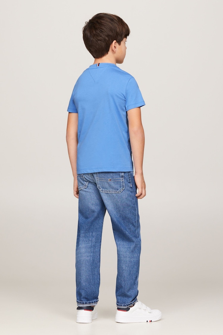 Tommy Hilfiger Blue Essential T-Shirt - Image 2 of 3