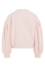 Tommy Hilfiger Pink Monotype Sweatshirt - Image 6 of 6