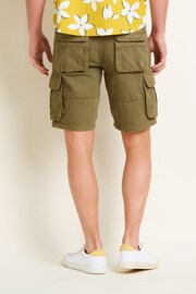 Brakeburn Green Cargo Shorts - Image 2 of 4