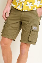 Brakeburn Green Cargo Shorts - Image 4 of 4