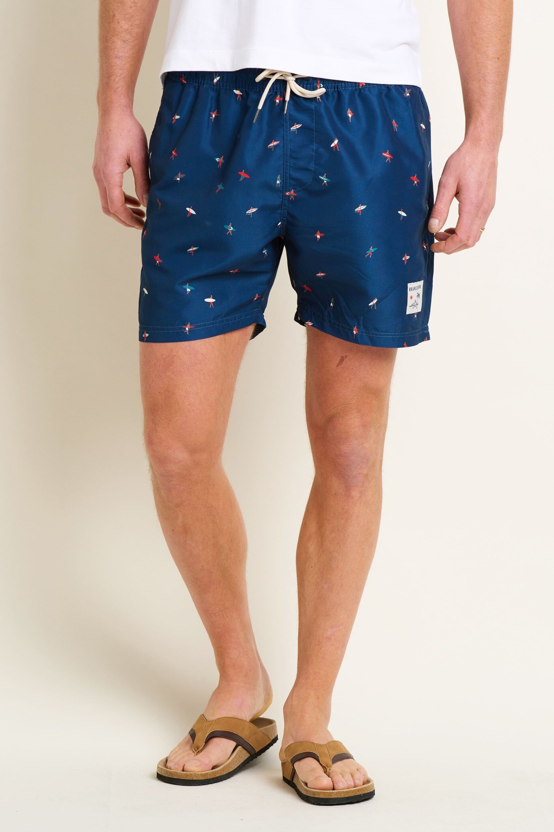 Brakeburn Blue Surfers Swimshorts - Image 2 of 5