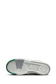 Nike White/Green Gamma Force Trainers - Image 7 of 10