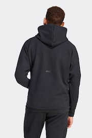 adidas Black Sportswear Z.N.E. Winterized Full Zip Hooded Jacket - Image 2 of 7