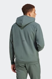 adidas Green Sportswear Z.N.E. Winterized Full Zip Hooded Jacket - Image 3 of 7