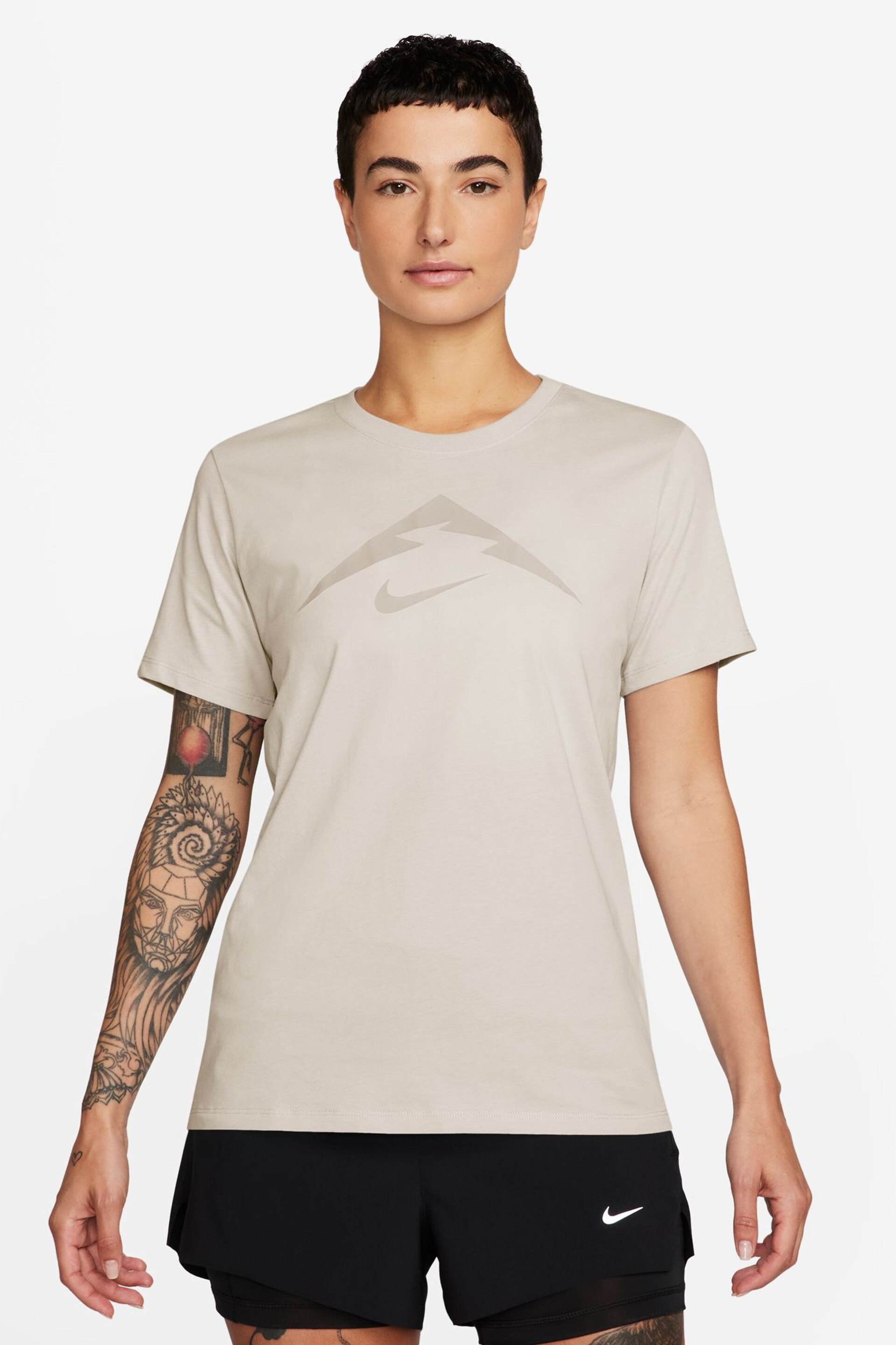 Nike White Trail T-Shirt - Image 1 of 3