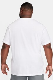Nike White Dri-FIT Training T-Shirt - Image 2 of 5