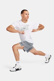 Nike White Dri-FIT Training T-Shirt - Image 5 of 5