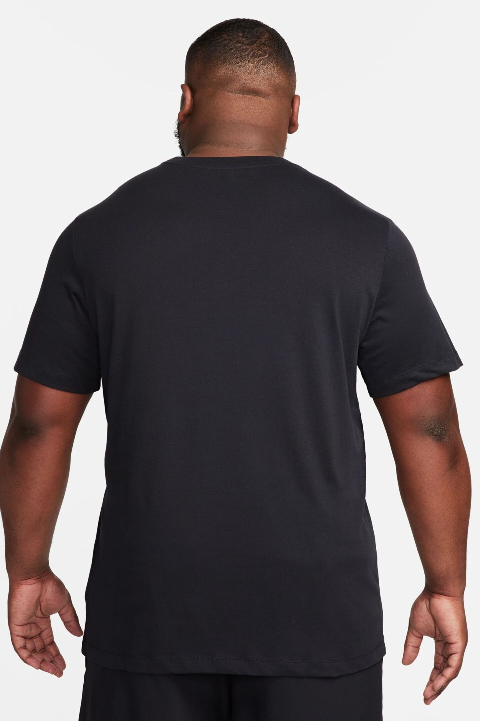 Nike Black Dri-FIT Training T-Shirt - Image 2 of 4