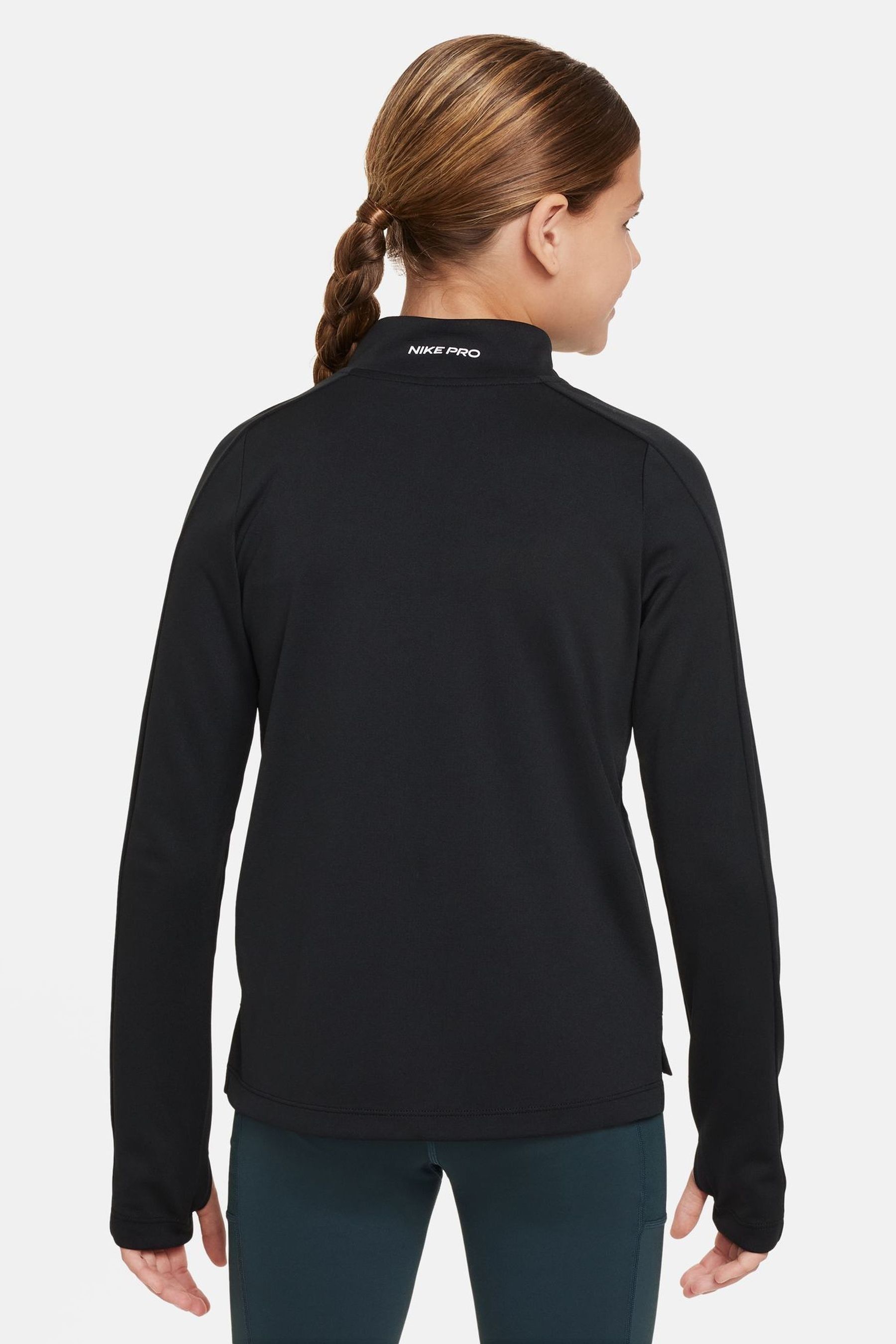 Nike pro half zip jacket ladies best sale