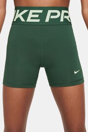 Nike Green Pro Dri-FIT 3 Inch Shorts - Image 2 of 6