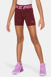 Nike Red Pro Dri-FIT 3 Inch Shorts - Image 1 of 5