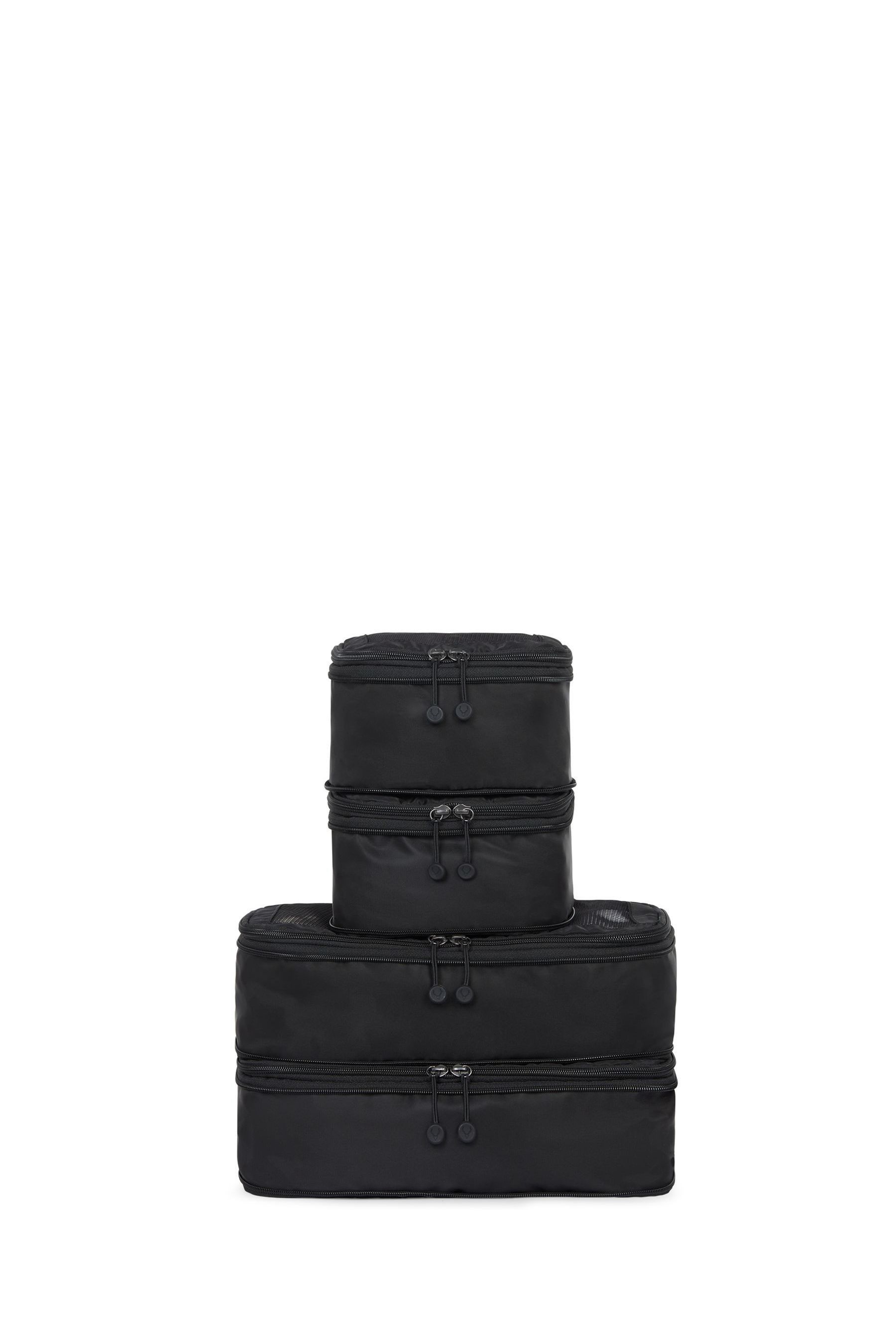 Buy Antler Chelsea Packing Cubes 100 Cotton Black Suitcase from the Next UK online shop
