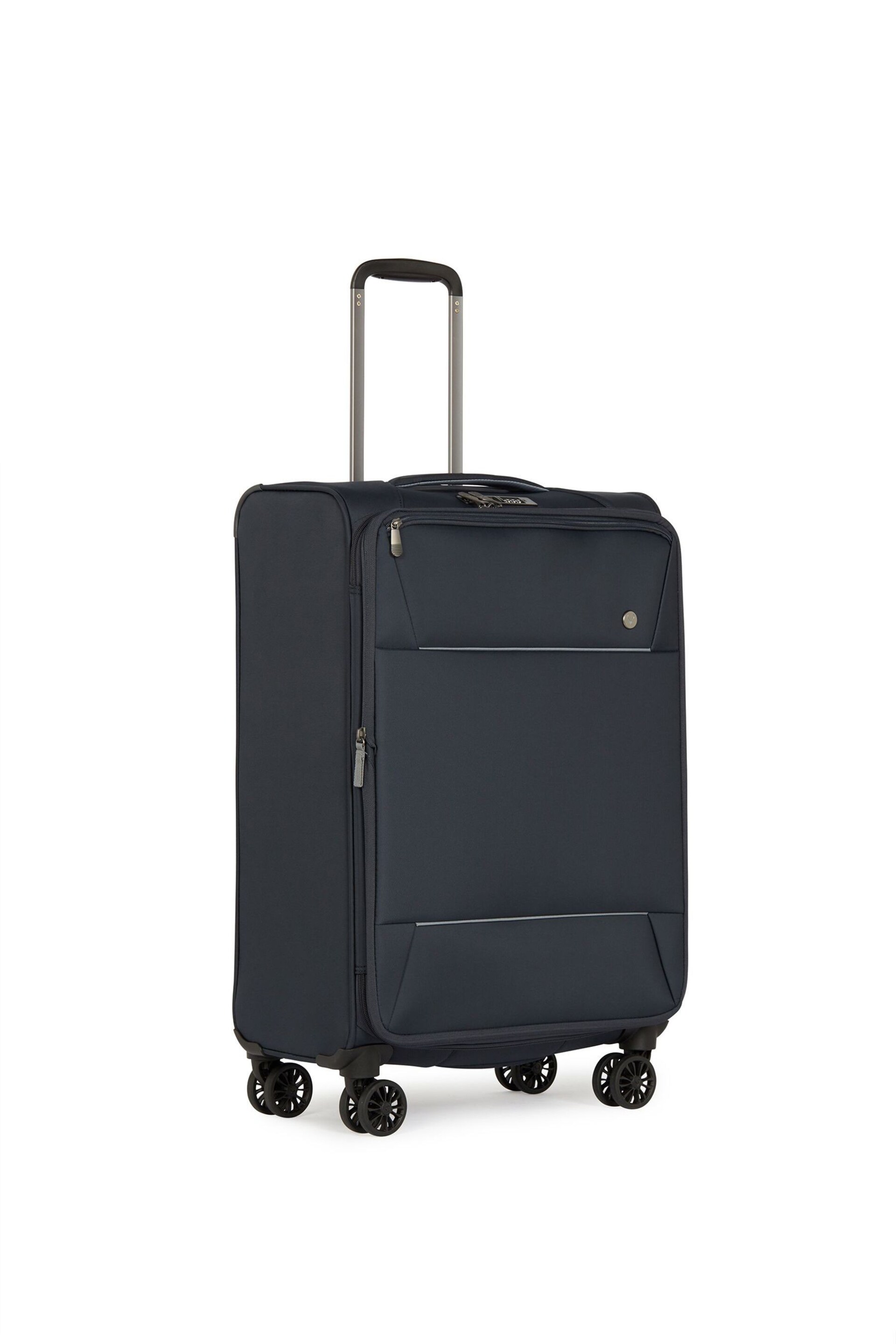 Antler Blue Brixham Medium Suitcase - Image 3 of 6