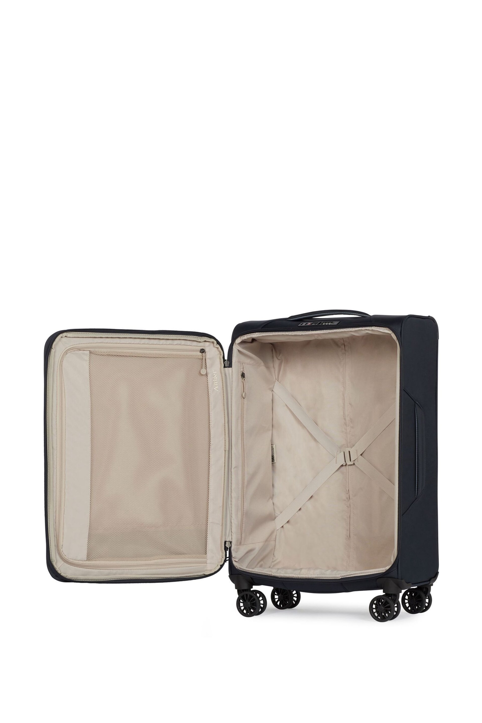 Antler Blue Brixham Medium Suitcase - Image 4 of 6