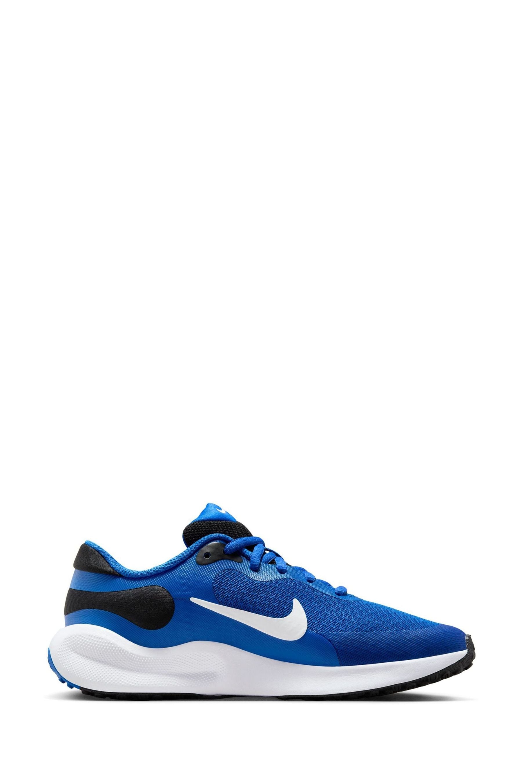 Nike Blue White Youth Revolution 7 Trainers