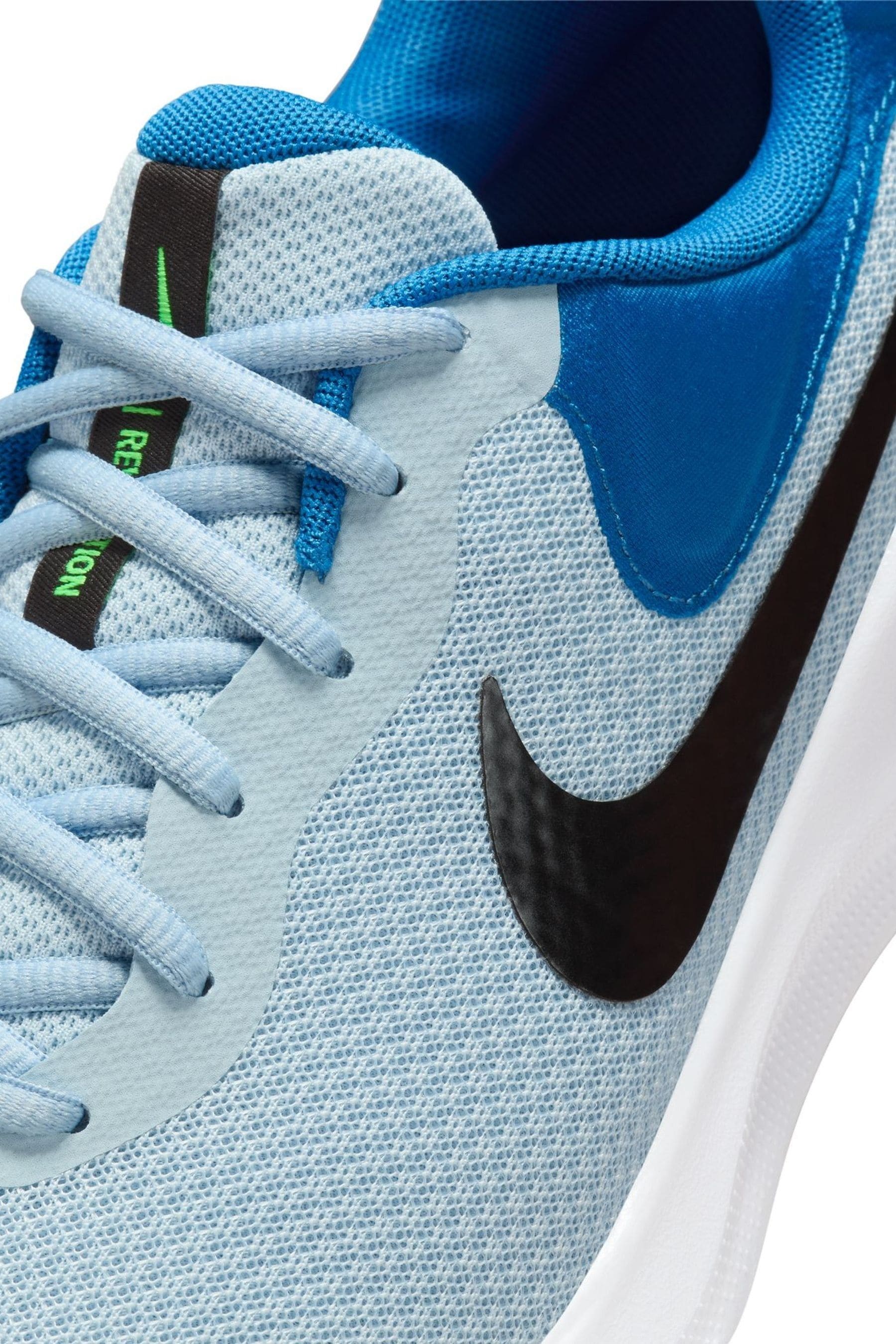 Buy Nike Light Blue Revolution 7 Road Running Trainers from Next Luxembourg