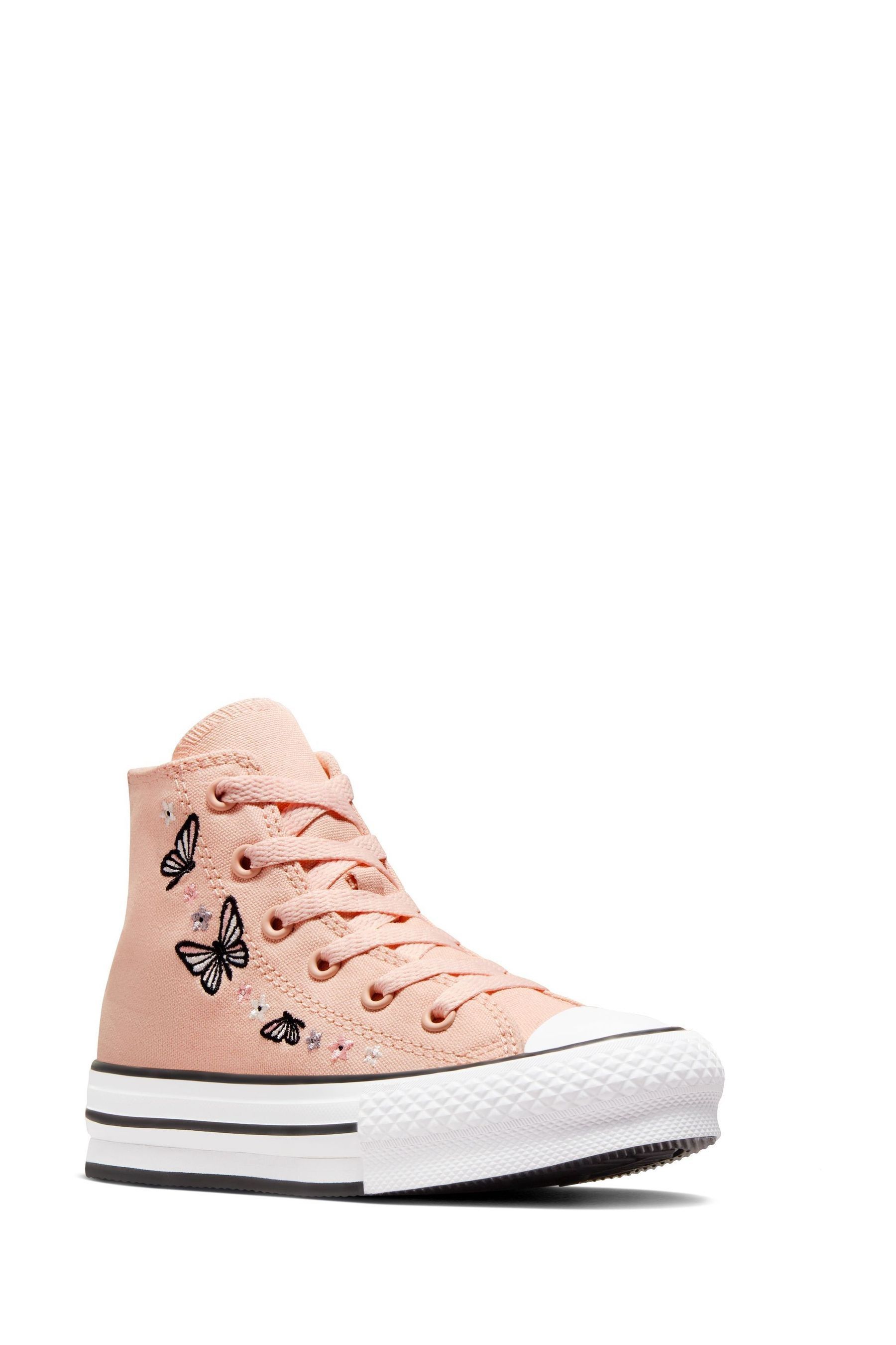 All star alto vintage rosa