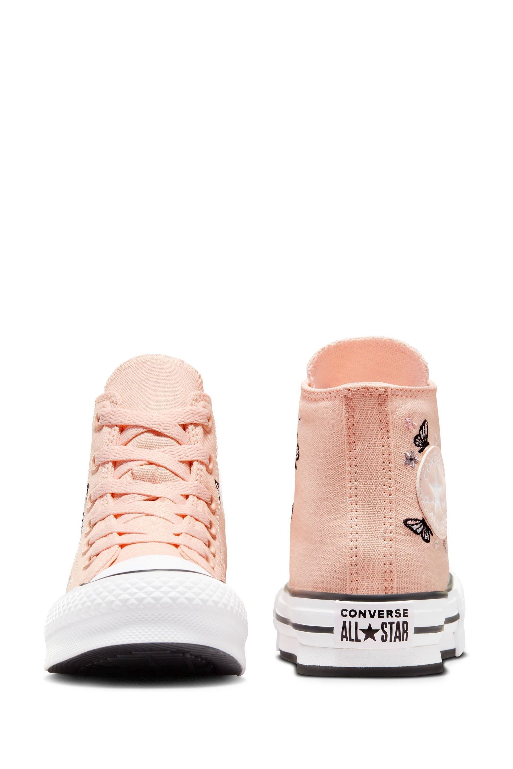 Buy Converse Pink Chuck Taylor All Star EVA Lift Junior Trainers from Next United Arab Emirates