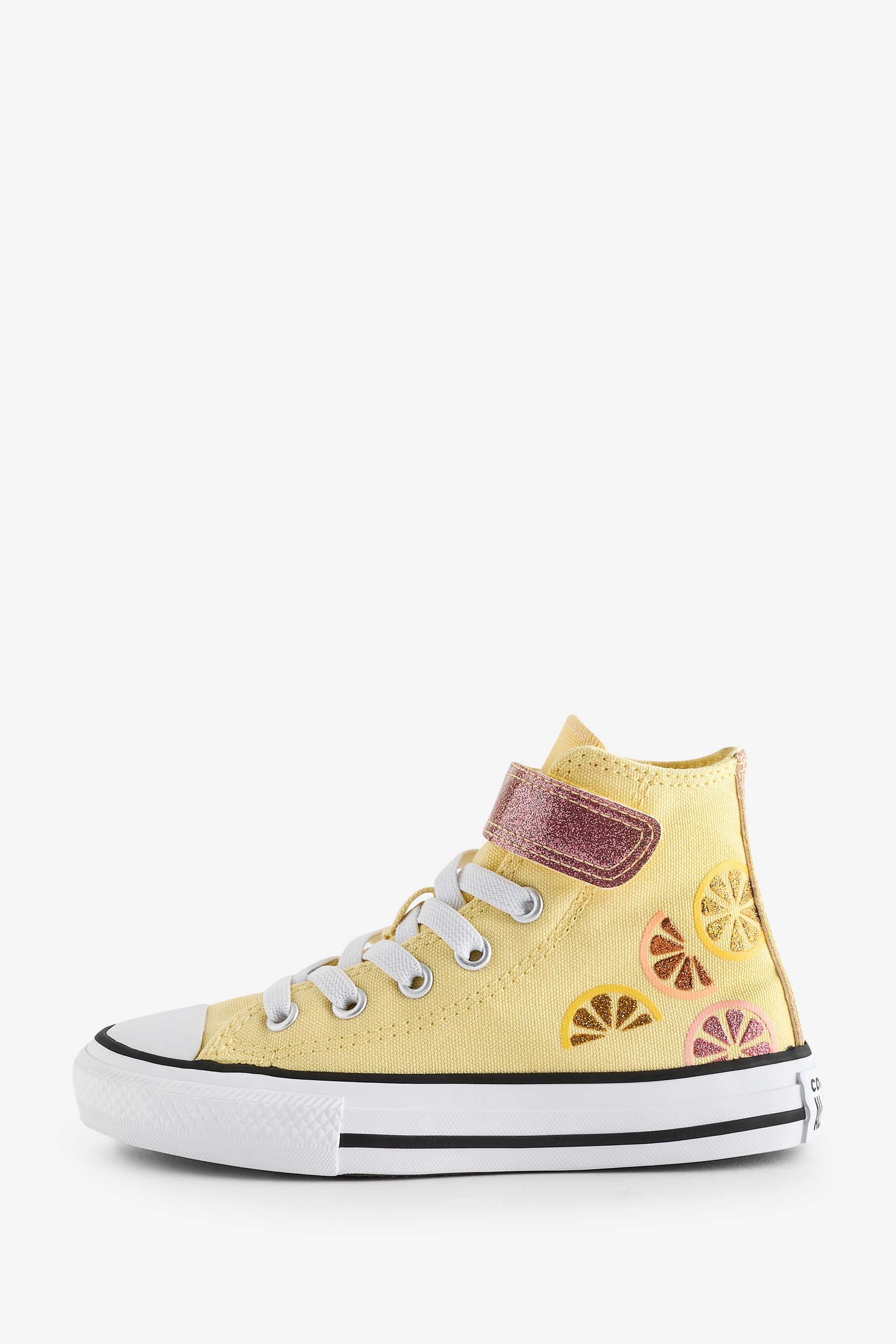 Buy Converse Yellow Chuck Taylor Easy On Lemon 1V Junior Trainers from the Next UK online shop