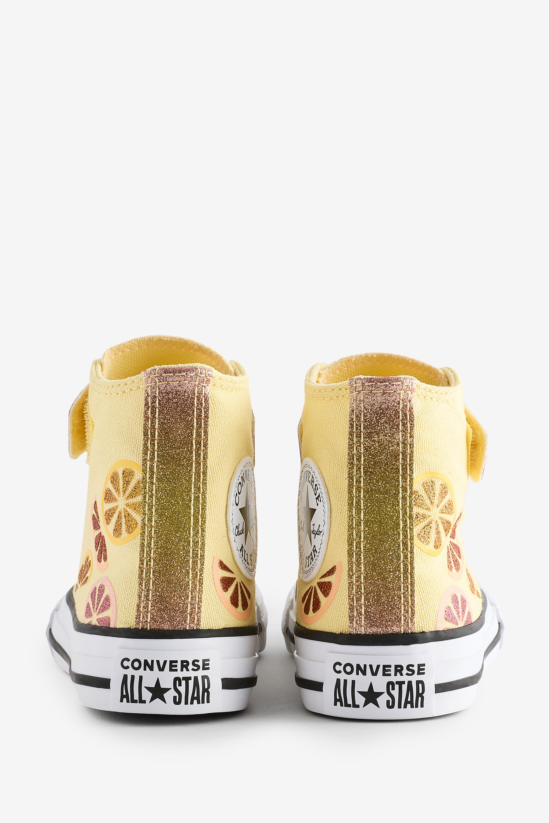 Buy Converse Yellow Chuck Taylor Easy On Lemon 1V Junior Trainers from Next Iceland
