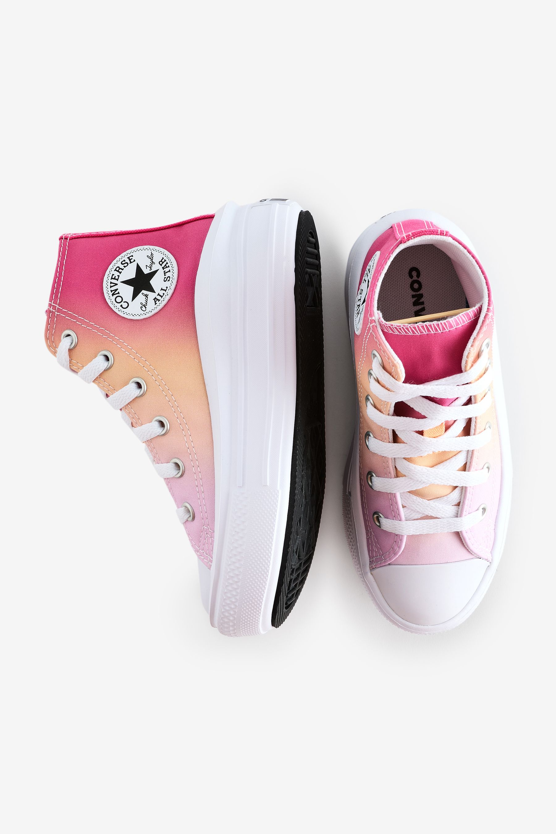 Converse pink ombre best sale