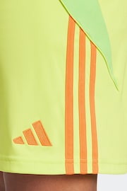 adidas Yellow Tiro 24 Shorts - Image 4 of 6