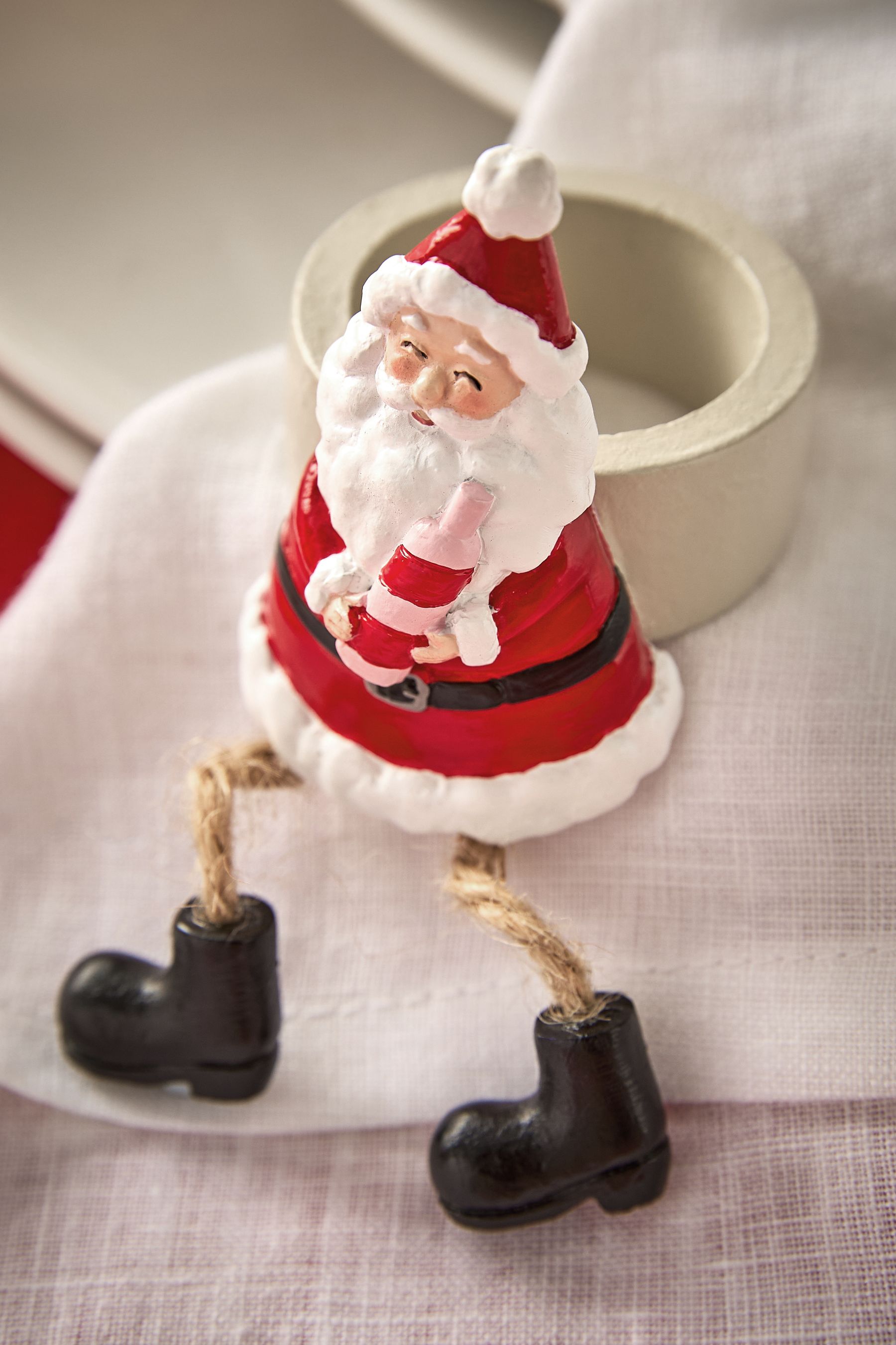 Santa napkin rings on sale