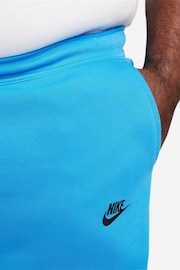 Nike Blue Tech Fleece Joggers - Image 4 of 11