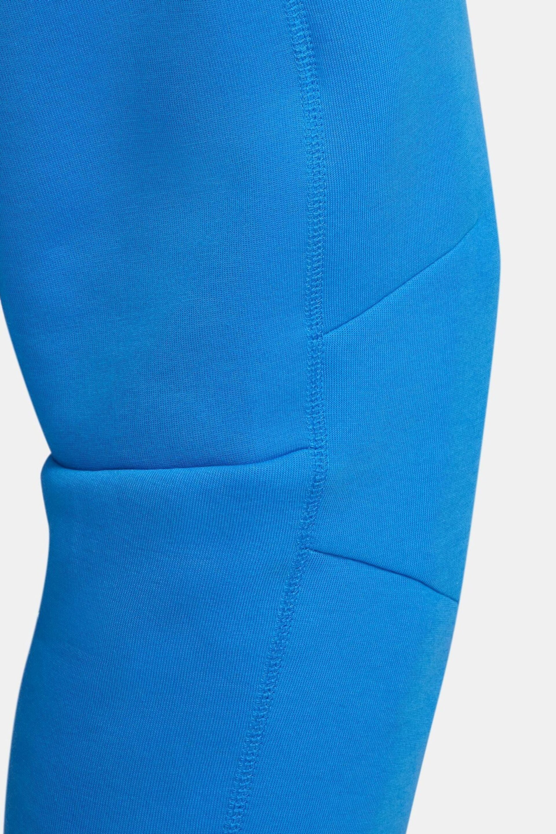 Nike Blue Tech Fleece Joggers - Image 6 of 11