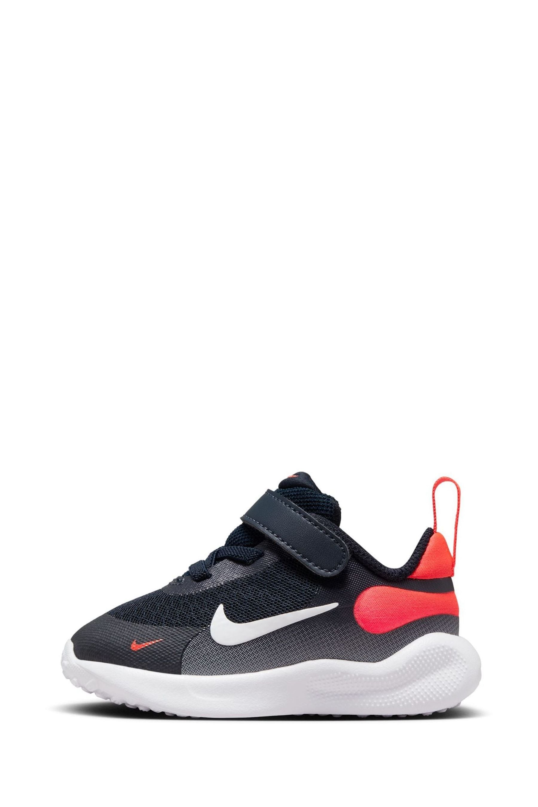 Buy Nike Navy Red Infant Revolution 7 Trainers from Next Austria