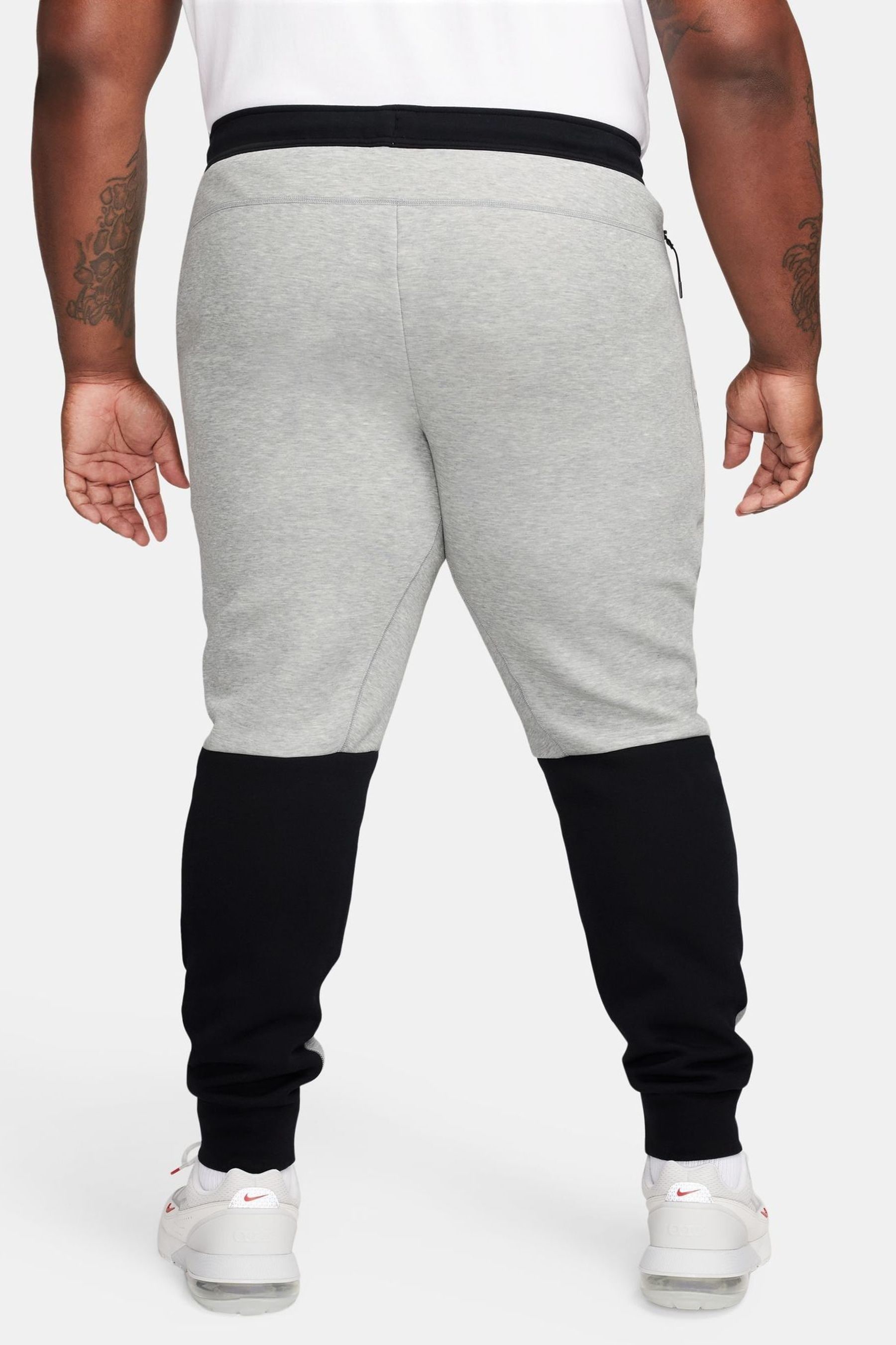Buy Nike Black Grey Tech Fleece Joggers from Next Netherlands