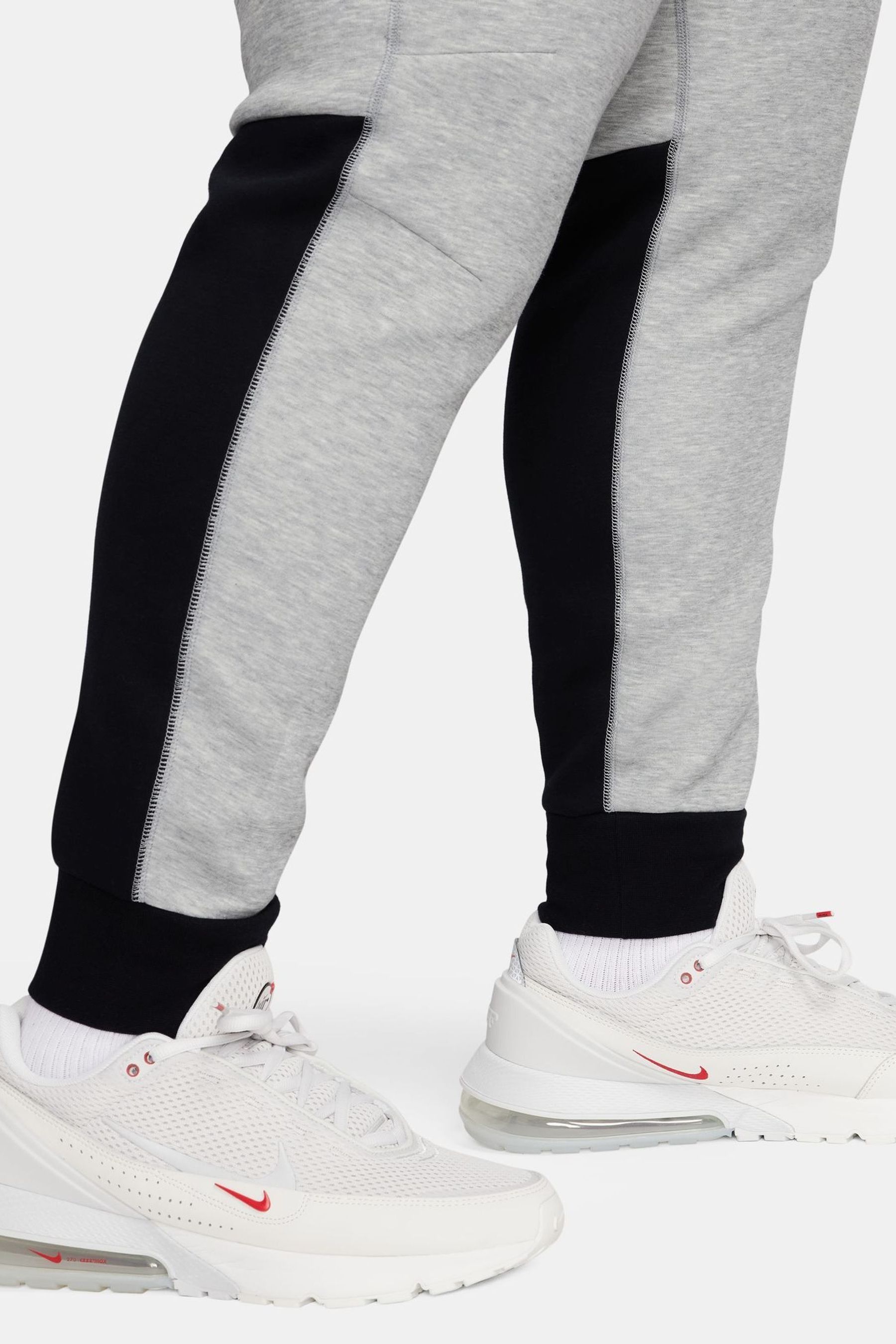 Nike Black Grey Tech Fleece Joggers