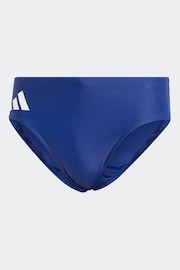 adidas Blue Solid Swim Trunks - Image 6 of 6