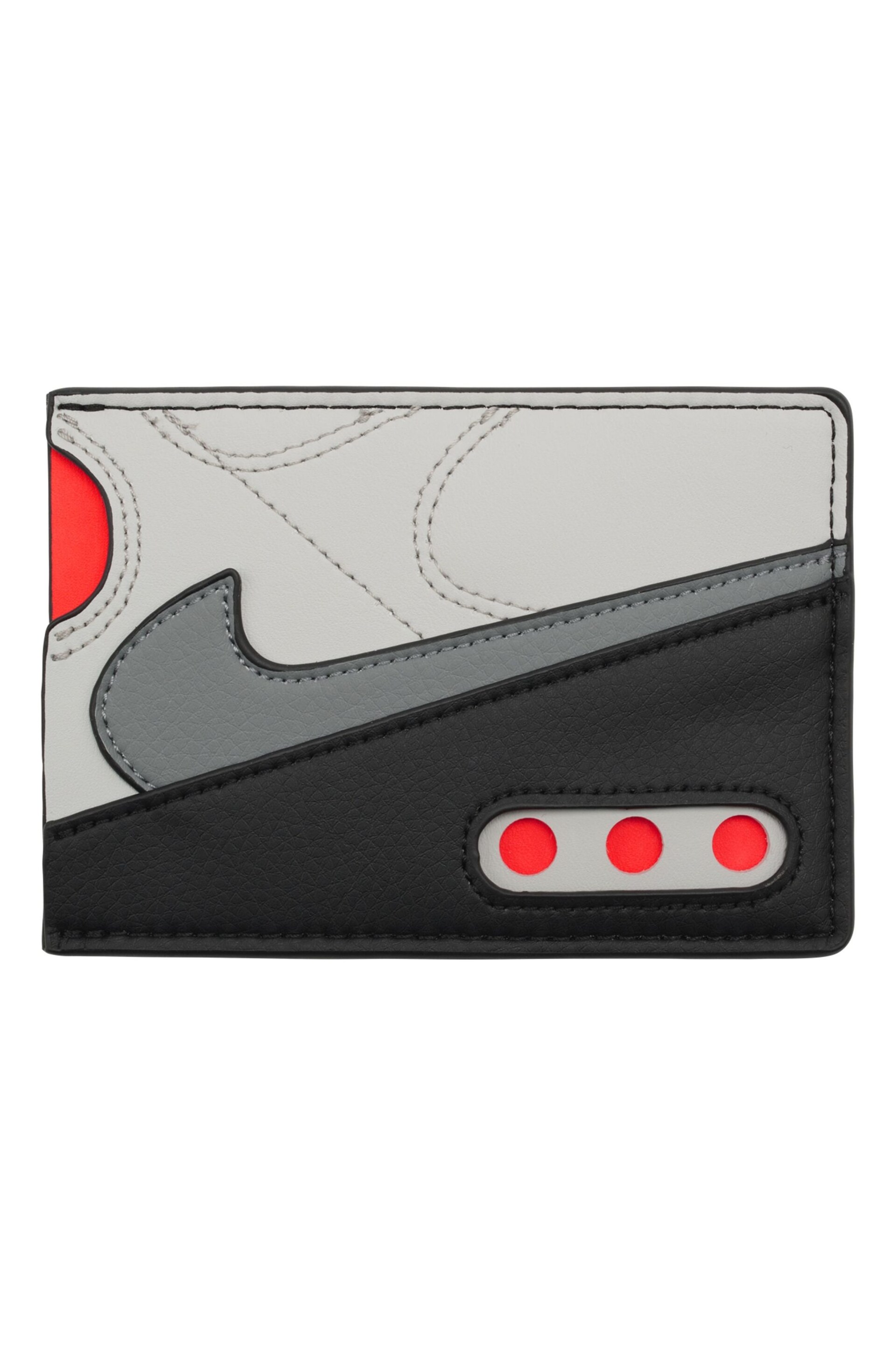 Nike Black/Grey Icon Air Max 90 Card Wallet - Image 1 of 2