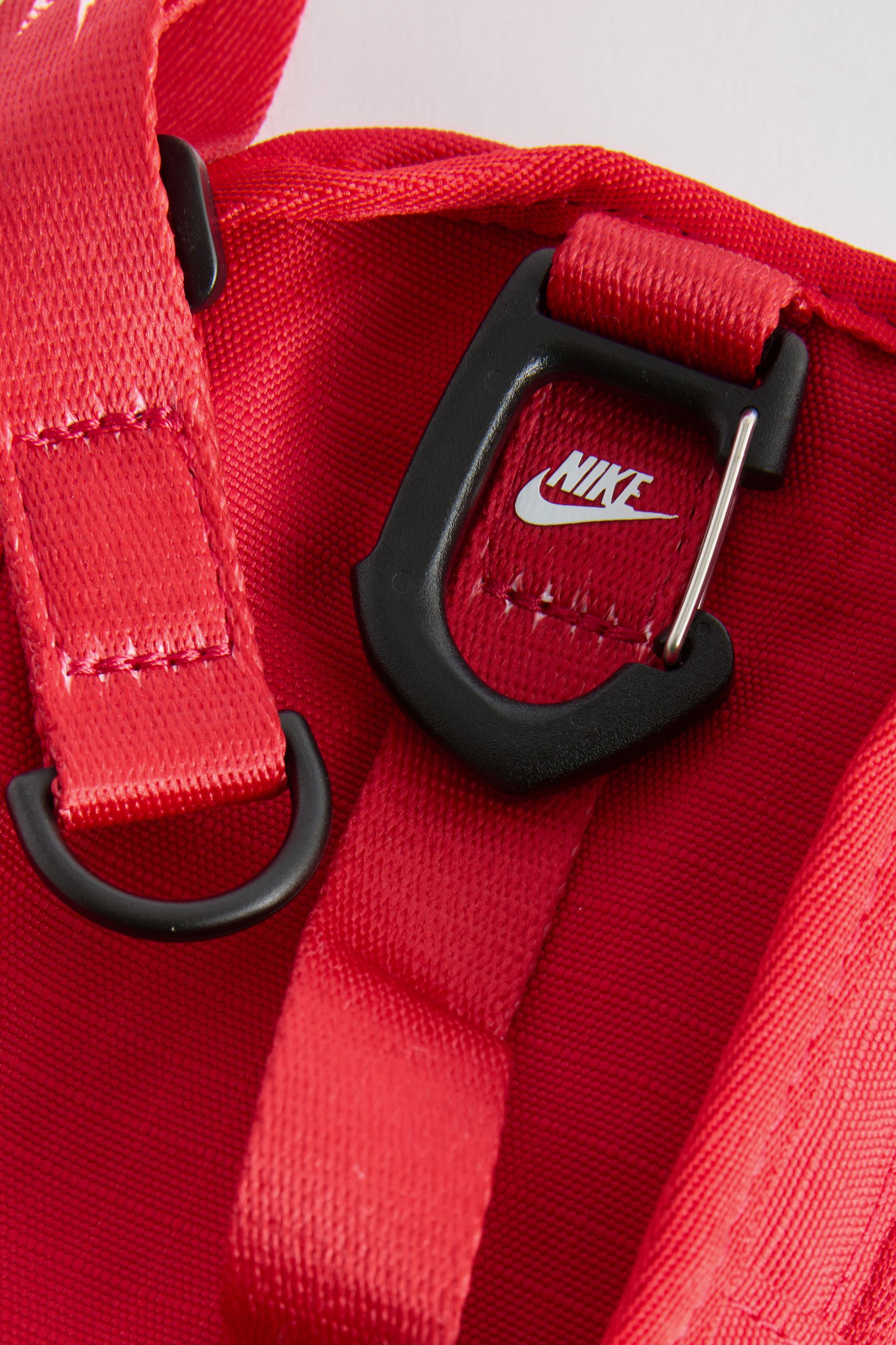 Red nike side bag top