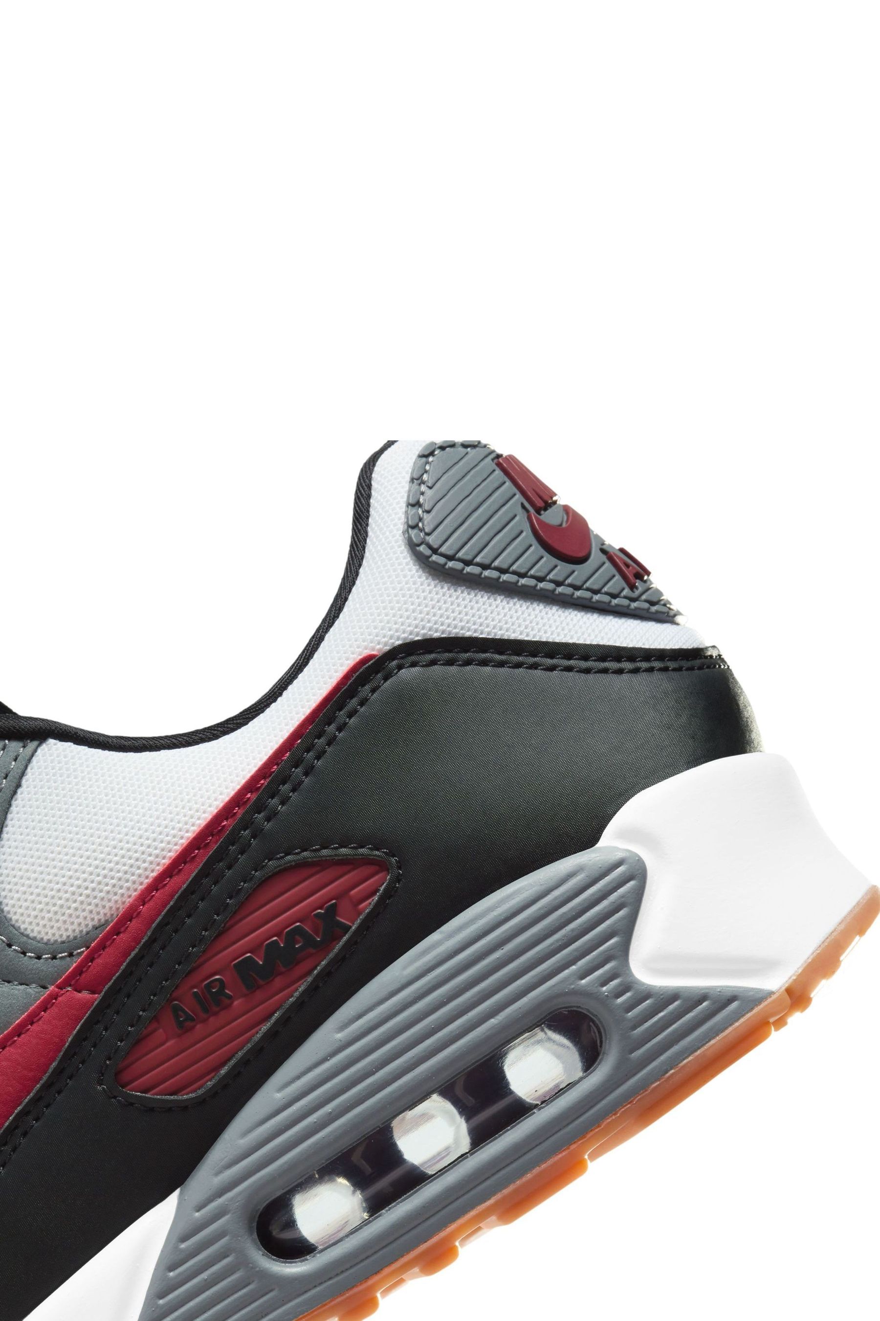 Red and white nike sneakers online