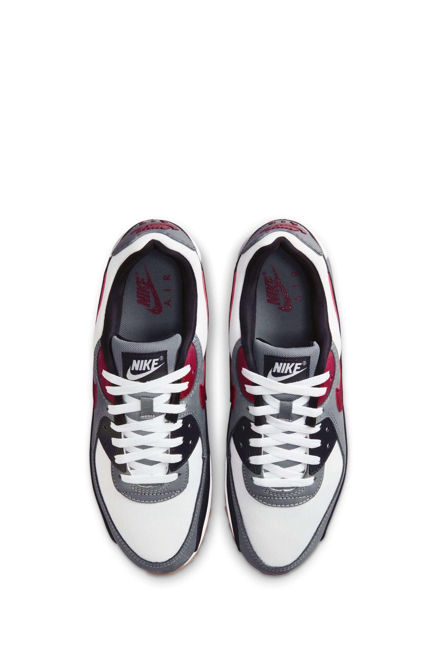 Red and white nike shop