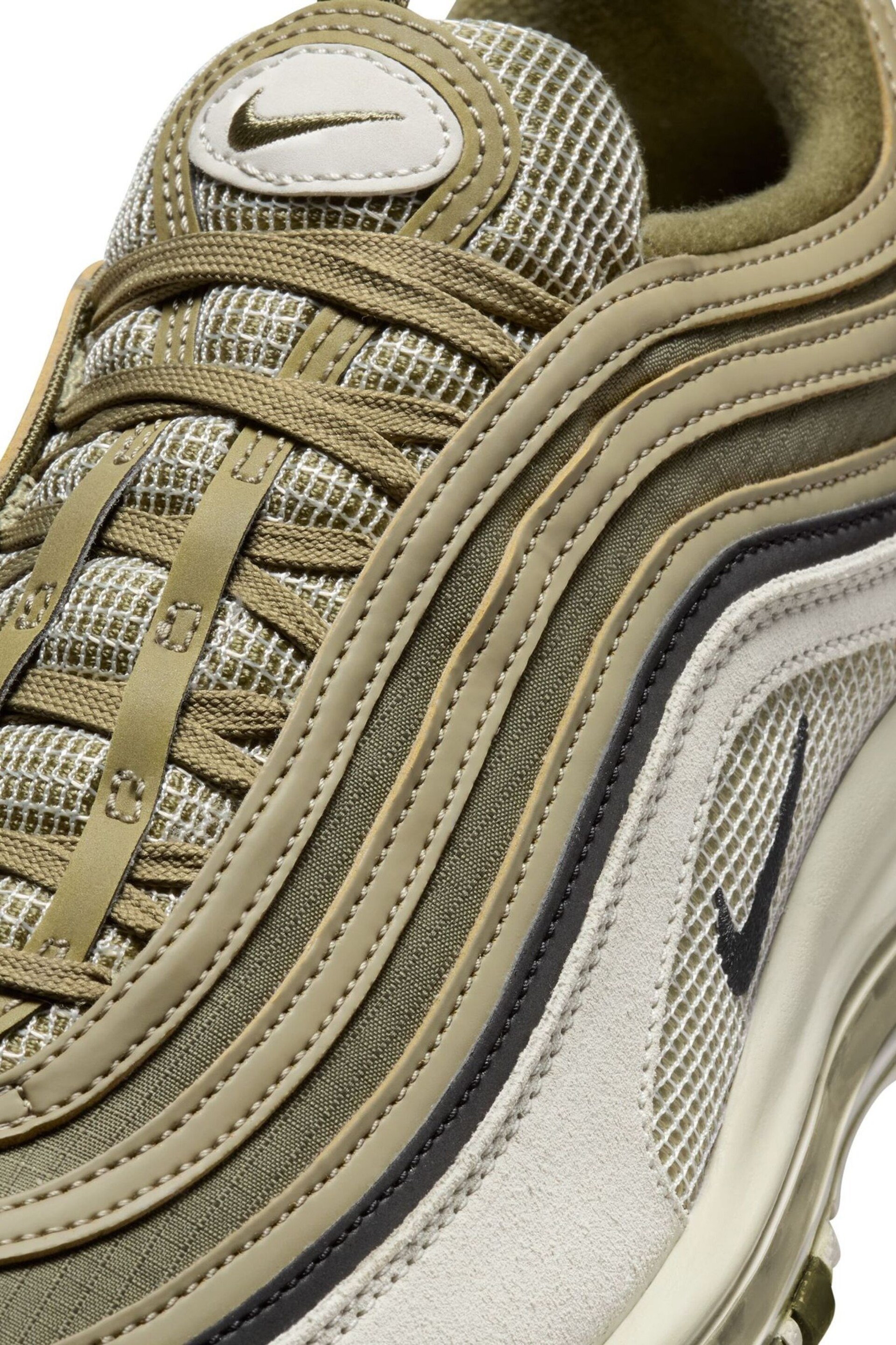 Nike Khaki Green Air Max 97 Trainers - Image 10 of 11